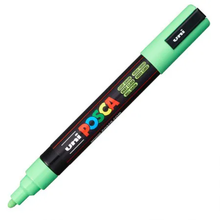 Caneta Posca PC-5M - Verde Claro - Uni-Ball