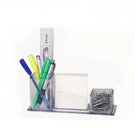 Porta lembrete/lápis/clips Cristal - 0070 - Acrinil