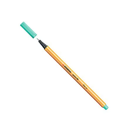 Caneta hidrográfica Fine Point 88/13 - Verde água - Stabilo