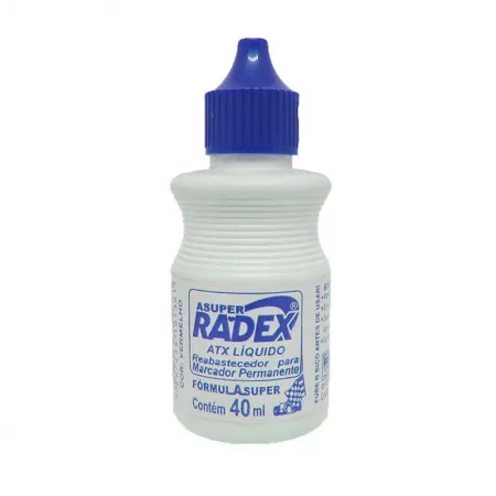 Tinta para pincel atômico 40ml - Azul - Radex
