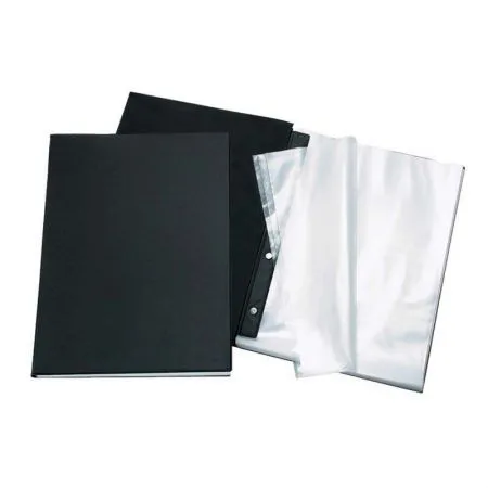 Pasta catálogo s.visor 1028SV Preto 10 env plást - Dac