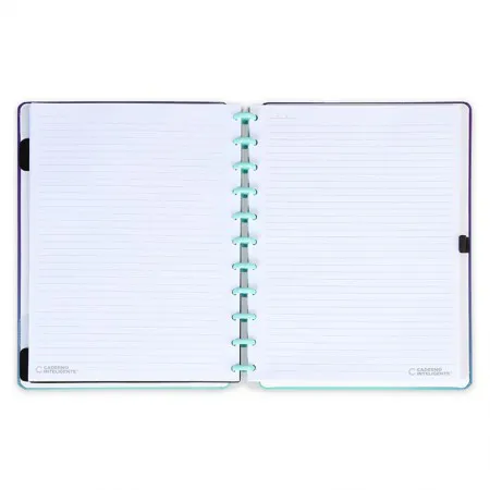 Caderno Inteligente grande Mystic Glow by Planeta das Gêmeas - CIGD4106