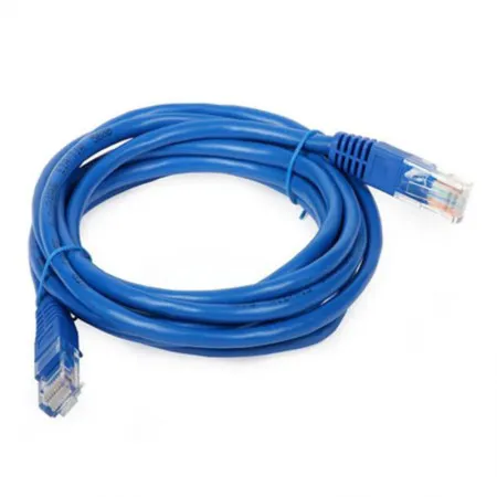 Cabo de rede RJ45 Patch Cord CAT.5e Azul 10 metros - Force Line