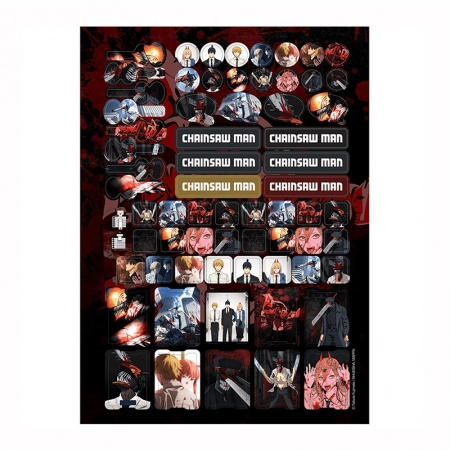 Caderno espiral capa dura universitário 1x1 80 folhas Chainsaw Man - Capa 4 - Jandaia
