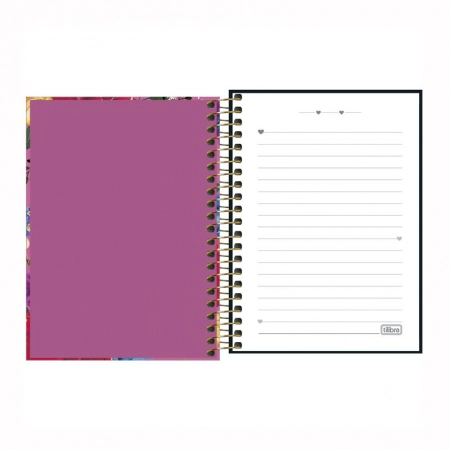 Caderneta espiral capa dura 1/8 Le Vanille 80 folhas - Capa 1 - Tilibra	