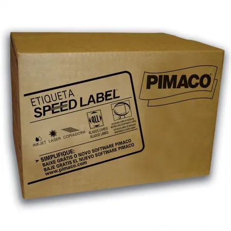 Etiqueta laser Speed Label SLA41075 c/ 1000 fls - Pimaco