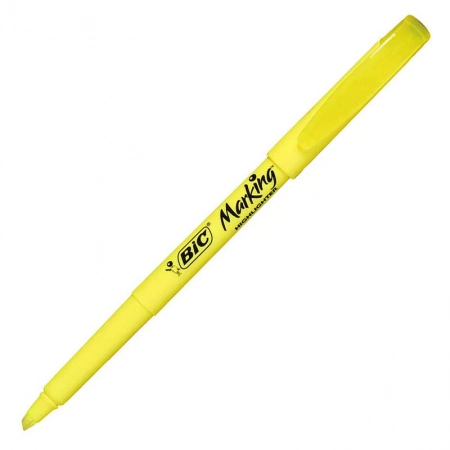 Pincel marca texto Marking amarelo - com 1 unidade - Bic