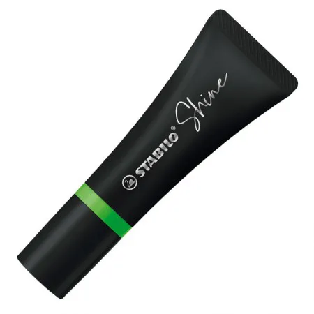 Pincel marca texto Shine - Verde - 76/33 - Stabilo