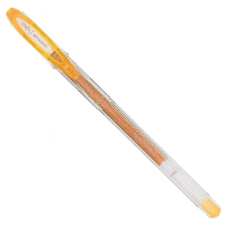 Caneta gel sparkling signo 0.7mm - UM-120SP - Ouro - Uni-Ball