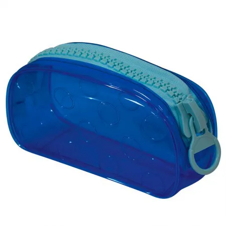 Estojo escolar com zíper E191 Bubble - Azul - Dac	