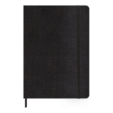 Caderneta capa dura sem pauta 1/8 Fitto 80 folhas Cambridge Preto - Tilibra