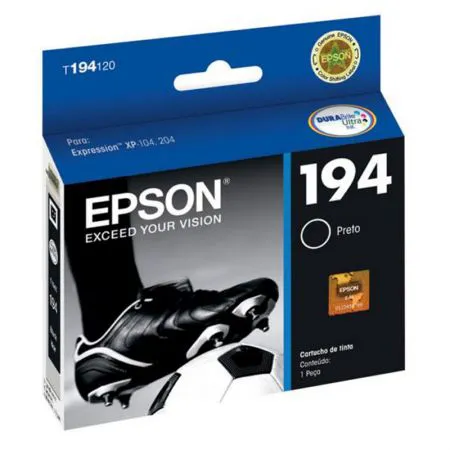 Cartucho Epson (194) T194120 - preto 130 páginas